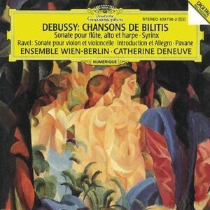 Catherine  Deneuve - Chansons de Bilitis / Intro. & Allegro (Ravel)  COMPACT